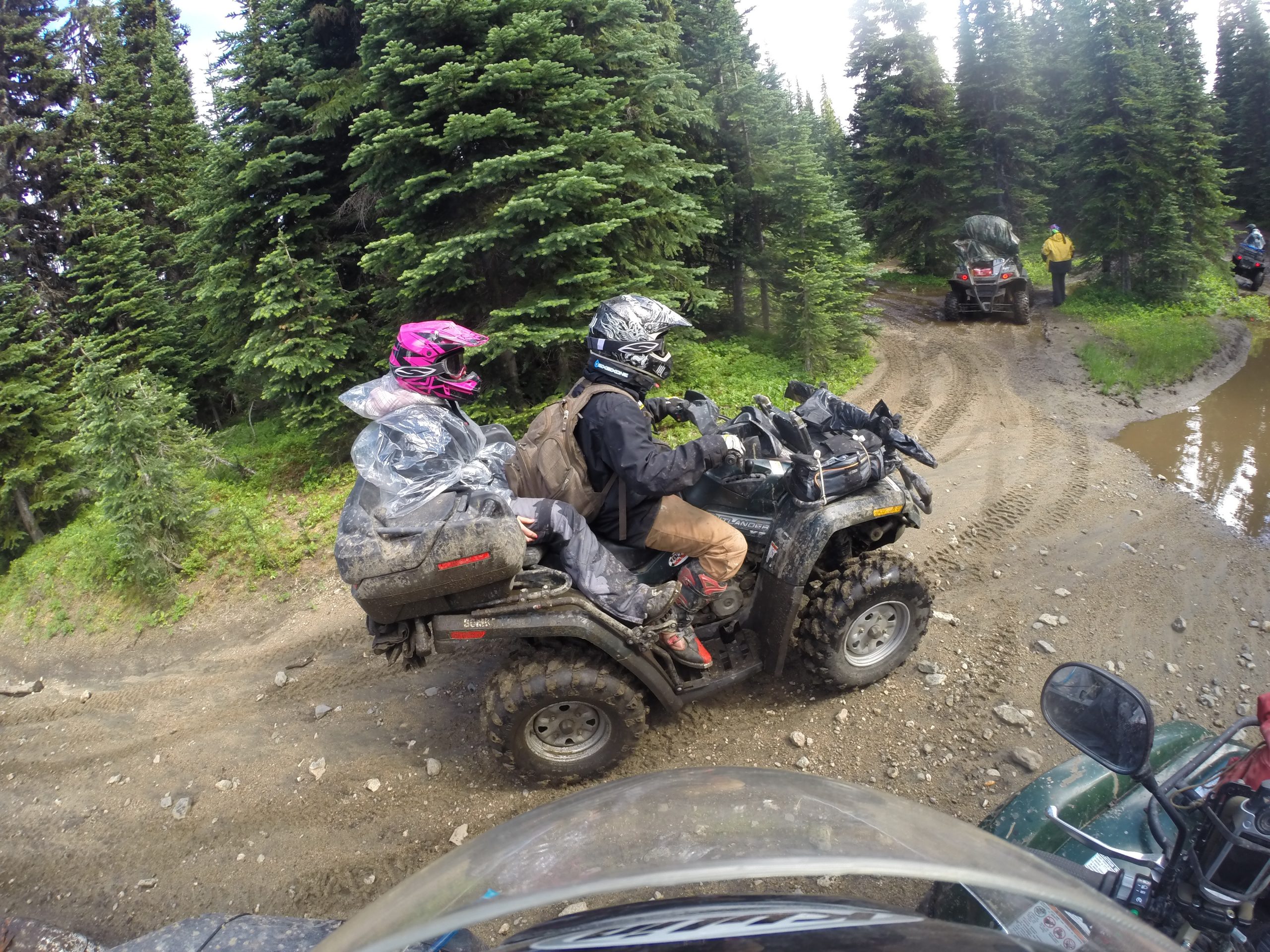 Double Riders on a trail